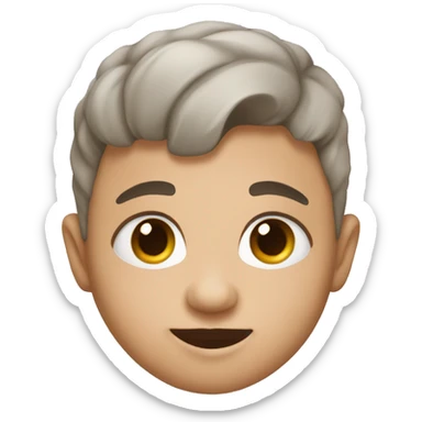 Bebé colocho sticker