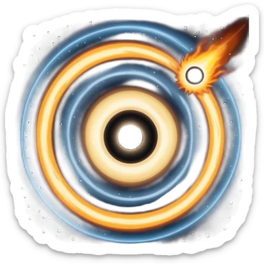 Black Holes sticker