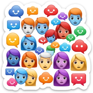 Can you please make a set of icons for the incoming leads and for the users place holders? The incoming leads should be some "crazy" icons with different colors. Regarding the users, same profile pic with different background color. sticker