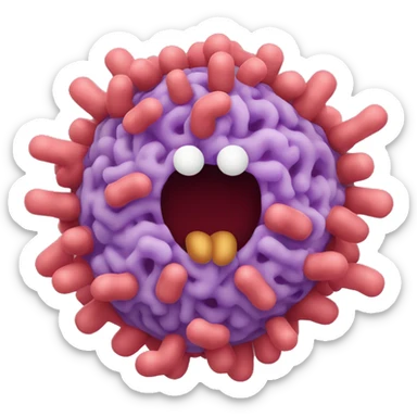 e. coli cant breath sticker