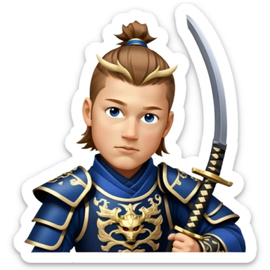 Samurai Strategist sticker