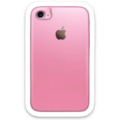 Pink Iphone 15 sticker