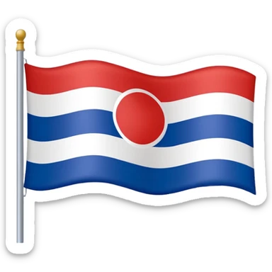 Yugoslavia flag sticker