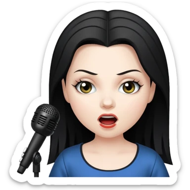 amy lee singing sticker