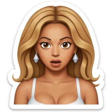 Beyoncé shocked reaction at Grammys  sticker