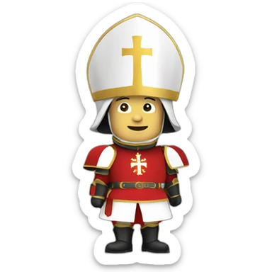 papal swissguard sticker