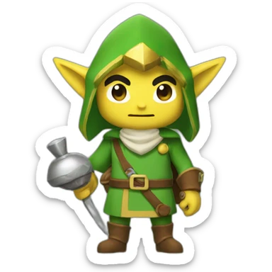 Thé legend of Zelda  sticker