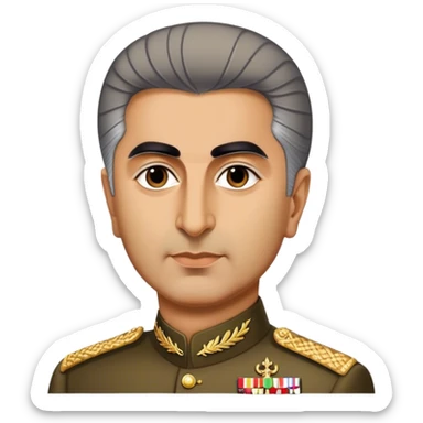 Mohammad Reza Pahlavi sticker