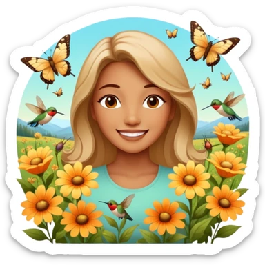 La la mañana se alegra entre flores y praderas ve avanzar mariposa bella y majestuosa entr e colibrís y la abeja polinizando y Disfrutando del néctar de su 🍯https://imgproxy.attic.sh/insecure/f:png/plain/https://attic.sh/wcijgsnuznmk366evsyui4lwg8hu sticker
