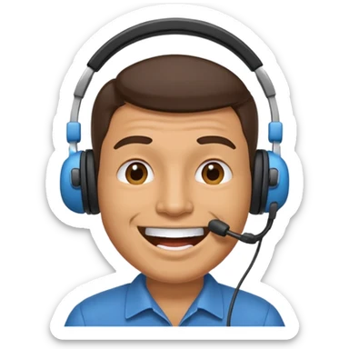 radio guy censored mouth sticker