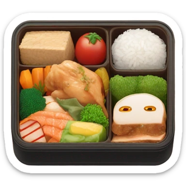Bento box sticker