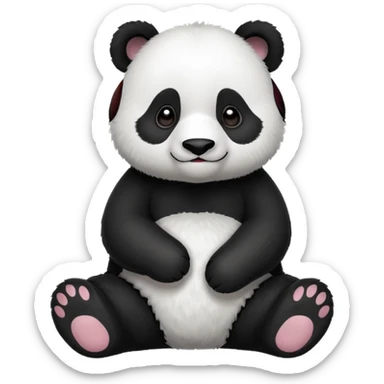 cute panda  sticker