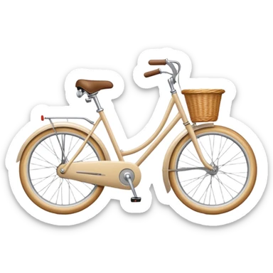 Capriolo Diana beige bicycle sticker