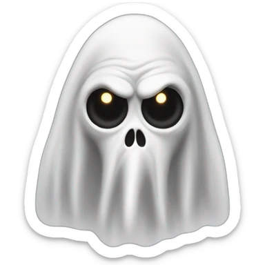 Draw me a ghost from the Mutant Ape Yacht Club's NFT collection. sticker