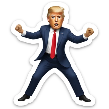 Donald Trump dance sticker