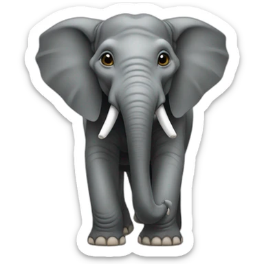 Borneo Pygmy Elephant sticker