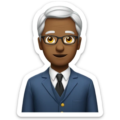 strict teacher sticker