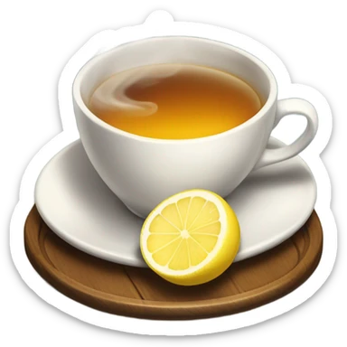 Tea sticker