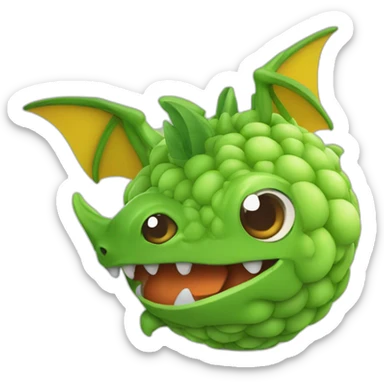 Un dragon de bloxfruit sticker