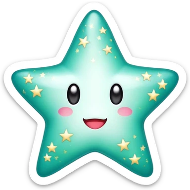 Rana+estrellas sticker