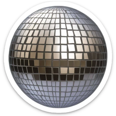 disco ball sticker