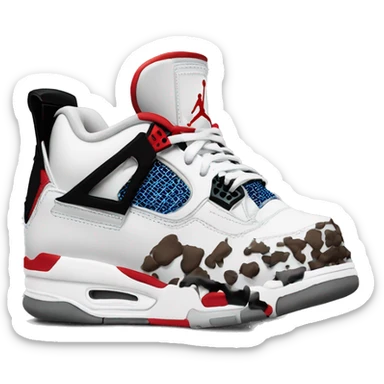 Air Jordan 4 sticker