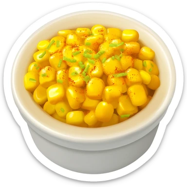 Esquites food sticker