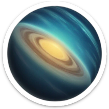 Planet sticker