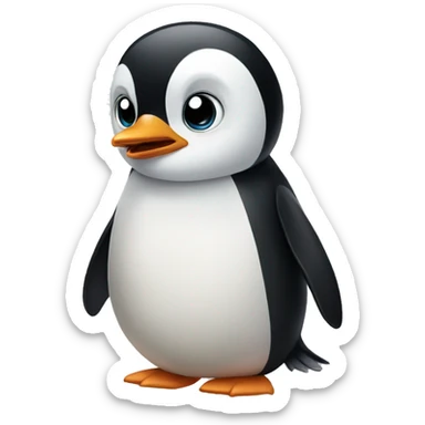 penguin sticker