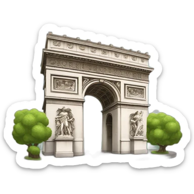 Arc de Triomphe sticker