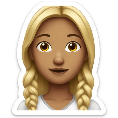 Canadian girl sticker