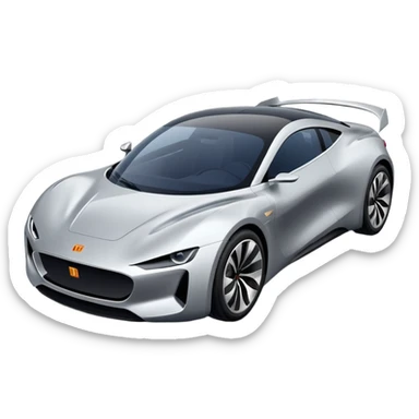 xiaomi yu7 car Silver sticker