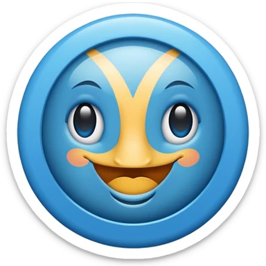 Blue tick instagram sticker