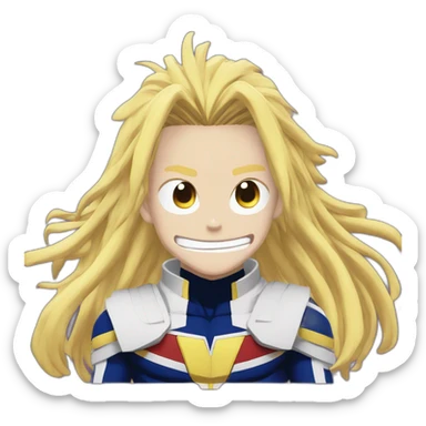my hero academia all might sticker