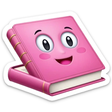 book pour coder utilise couleurs rose sticker