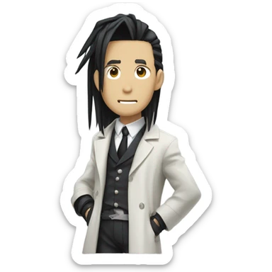 Full metal alchemist  Edward  sticker