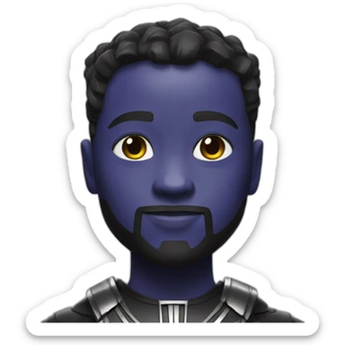 Wakanda forever posture sticker