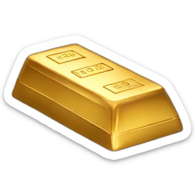 2 gold bar sticker