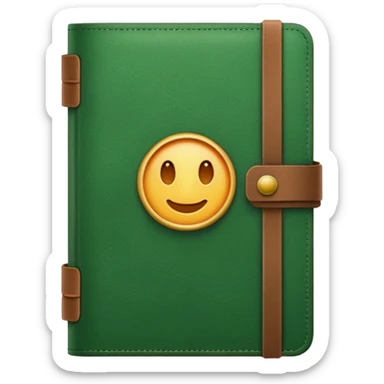 journal can u make it and green sticker