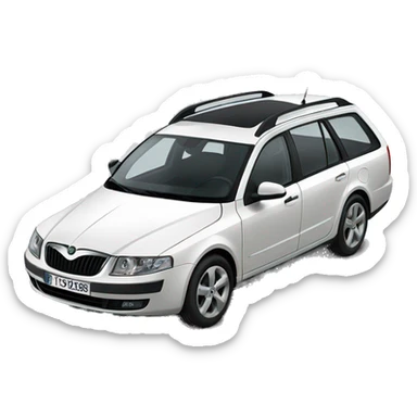 škoda octavia kombi  sticker