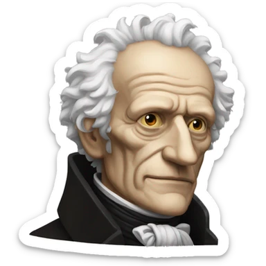 schopenhauer sticker