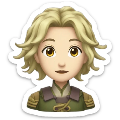 roxy migurdia mushoku tensei sticker