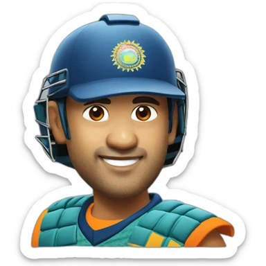 Ms dhoni sticker