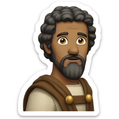Simon the Zealot from bible sticker