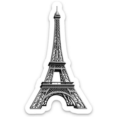 eiffel tower sticker