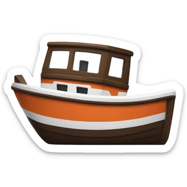 Cleveland browns boat sticker