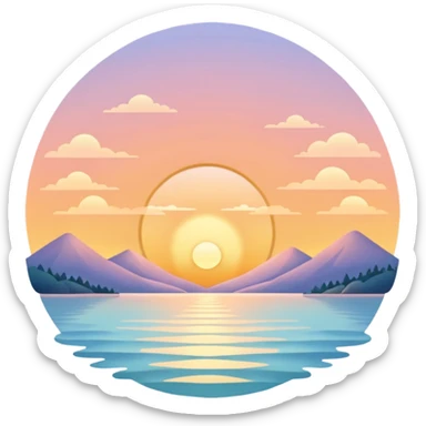 morning time emotion sticker