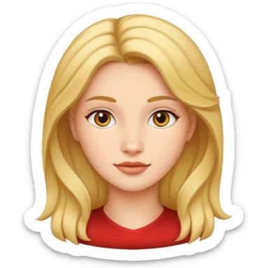 Leo woman zodiac sticker