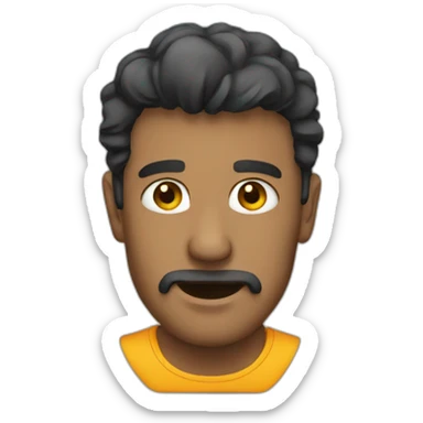 Emoji ladron sticker