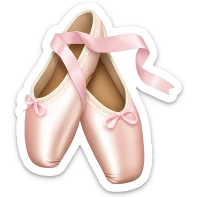 Pointe shoes sticker